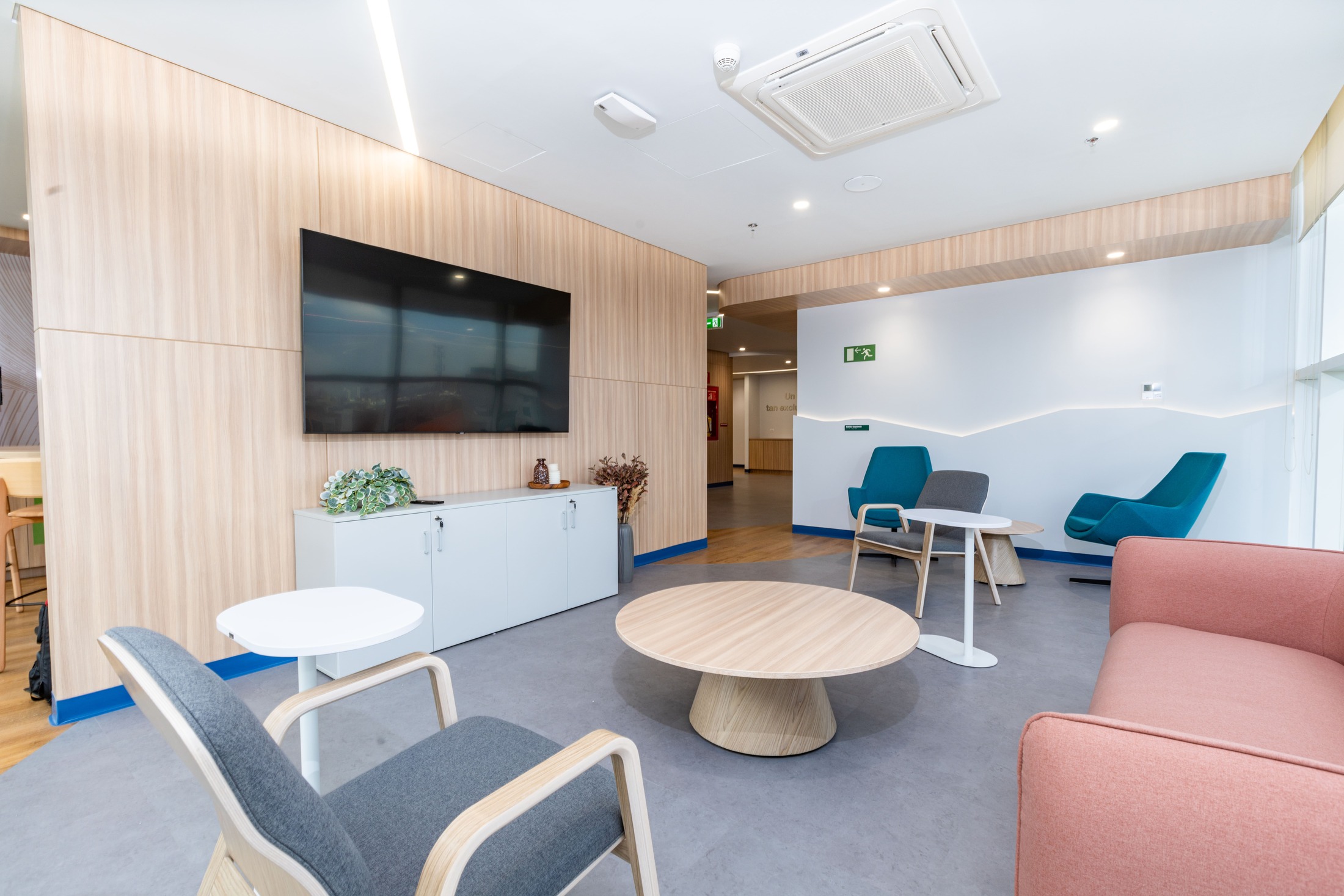 Chequeo medico sala de espera